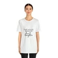 thumbnail image 4 of This House Runs On Love And Laughter Unisex Cotton Jersey Short Sleeve Tee, 4 of 10