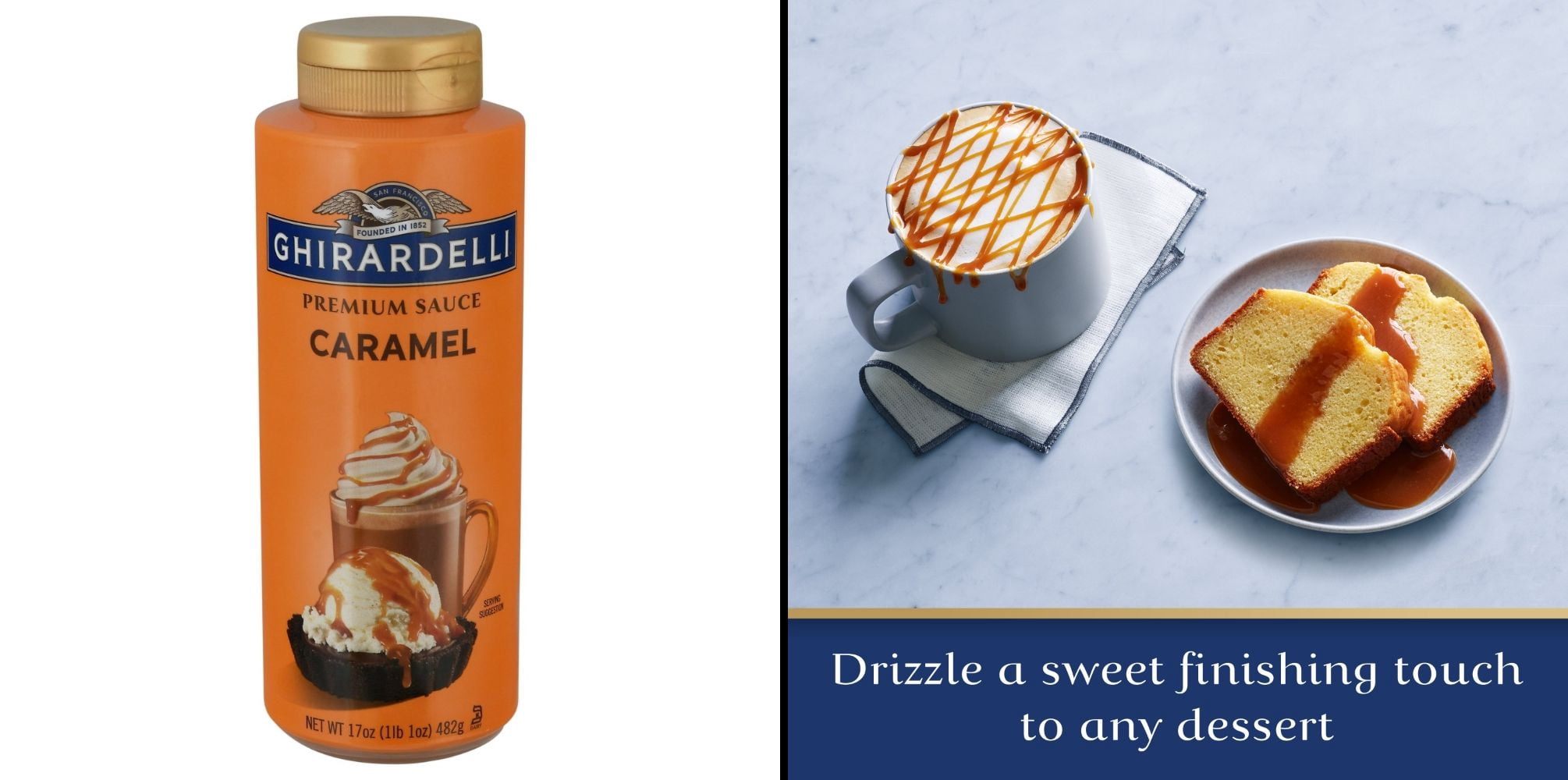 BETTY CROCKER Au Gratin Potatoes 7 oz & Ghirardelli Premium Caramel Sauce 17 oz