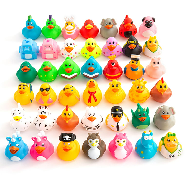 Baby Products Online - SULOLI rubber duck bath toys, 18 pcs water duck toys  for wading pool mini ducks for toddlers - Kideno