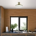 thumbnail image 7 of 40950-01 Livex Lighting Geneva - 1 Light Semi-Flush Mount In Urban Style-8.75 Inches Tall and 15.25 Inches Wide-Antique Brass Finish, 7 of 7