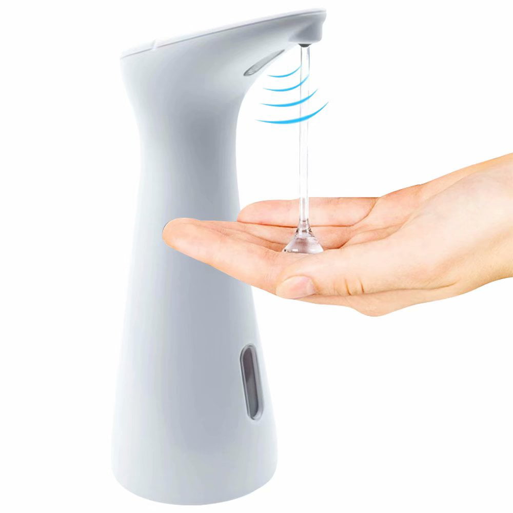 Automatic Soap Dispenser Sanitizer Hands-Free IR Sensor Touchless White 200ML 