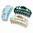 thumbnail image 5 of QinGoo Large Hair Claw Clip for Women Non-Slip Strong Hold Thick Long Hair Accessory, 1 Count, 3.94 Inch, Green, 5 of 6