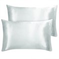 thumbnail image 1 of Unique Bargains Satin Pillowcases Pillow Covers, 1 of 8