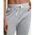 thumbnail image 5 of Hanes Originals Women's Waffle Knit Lounge Joggers, 30" Concrete Marled Heather L, 5 of 7
