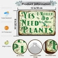 thumbnail image 2 of Garden Signs Vintage Style Metal Tin Plant Slogan Sign, 12x8 inches, Indoor Gardening Decor, Greenery Theme, Gift Choice (Y41), 2 of 5