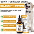 thumbnail image 5 of Dog Allergy Relief Drops with Elderberry and Vitamin C Seasonal Allergies, Skin & Coat Immune Support 2 fl oz, 5 of 10