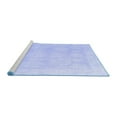 thumbnail image 2 of Ahgly Company Machine Washable Indoor Rectangle Oriental Blue Traditional Area Rugs, 5' x 8', 2 of 4