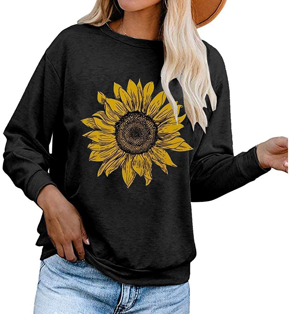 sunflower crewneck sweatshirt