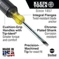 thumbnail image 2 of Klein Tools 602-4 - 1/4" x 4" Keystone Screwdriver Round Shank, 2 of 2