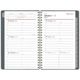 thumbnail image 2 of 2025 Office Depot Weekly/Monthly Appointment Book, 5" x 8", Silver, January To December, OD710330, 2 of 6