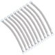 thumbnail image 1 of Manguera De Acero Fundido, Manguera De Máquina De Compresión, 10 Piezas Seguras Y Duraderas Para Máquina De Compresión De 14 X 1,5 Mm, 1 of 7