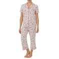 thumbnail image 2 of Secret Treasures Women's and Women's plus Traditional Short Sleeve Notch Collar Knit PJ, 2 of 7