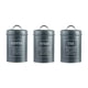 thumbnail image 2 of Juego de 3 Botes de Cocina Sunnimix con Tapas Herméticas 1200ml Gris, 2 of 8