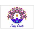 thumbnail image 1 of Zaffron Diwali Holiday Greeting Cards (Diwali Light Design 10 pack), 1 of 3