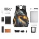 thumbnail image 4 of Easygdp Golden White Fire Dragon para Easygdp Yak - Mochila Casual Ligera y Resistente para Viaje y Senderismo para Hombres y Mujeres, 4 of 7