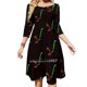 thumbnail image 1 of Gráfico de velas del comerciante del mercado de valores, regalo comercial, vestido de cuello cuadrado, vestido de verano dulce, vestido elegante con estampado halter para mujer, bolsa de valores, 1 of 6