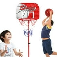thumbnail image 1 of Panier de Basketball Ajustable, Support à Hauteur Réglable pour Jeux Intérieurs et Extérieurs, But Sportif Portable pour l'Entraînement, la Pratique et les Jeux Récréatifs, 1 of 5
