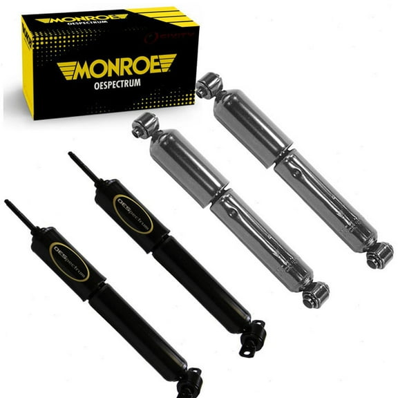 4 pc Front Rear Shock Absorbers compatible with Chevrolet Corvette 1984-1987