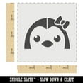 thumbnail image 2 of Peeking Penguin DIY Cookie Wall Craft Stencil - 3.5 Inch, 2 of 5