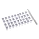 thumbnail image 1 of 37 Piezas 3 Mm / 6 Mm Perforadora de Acero Alfabeto Número Sello Herramienta Herramientas de Artesanía de Bricolaje Baoblaze Número del alfabeto Stamp Punch, 1 of 8