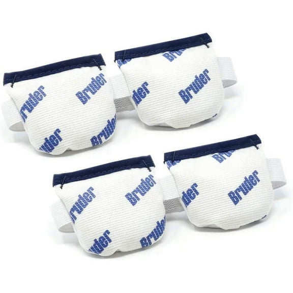 Bruder Moist Heat Compress | Microwave Activated Mask | Reusable, Washable, Non-allergenic | Fast Acting Relief for Dry Eye and Other Irritations | (Pack of 2)