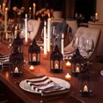 thumbnail image 2 of Ruiboury 2pcs/set Set Mood Flickering Candlelight Of Black Lanterns Size Innovative black-2PCS 1Set, 2 of 6