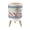 Color 1, variant on Beach Small Trash Can with Lid Nautical Coastal Helm Sailboat Lighthouse Anchor Vintage 1.8 Gallon Dog Proof Trash Can Round Garbage Can Waste Bin Wastebasket for Bathroom Bedroom Living Room