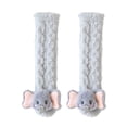 thumbnail image 2 of 3D Baby Winter Fluffy Fuzzy Slipper Socks,Toddlers Indoor Long Socks Cute Cartoon Animal Slipper Socks Warm Socks One Size, 2 of 5