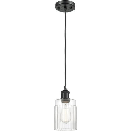 

Matte Black Tone Mini Pendants 5 Wide Clear Glass Steel/Cast Brass/Glass Medium Base LED 1 Light Fixture
