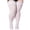White, variant on Plus Size Lace Top Silicone Stay-Up Thigh High Stockings for Women Sexy Semi Sheer Hosiery for Party