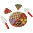 thumbnail image 1 of Wooden Veg Pizza Food DIY Toys Set Role Play Toys for Children Kids Learning & Educational Gift, 1 of 4