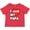 Red, variant on Inktastic I Love My Papa Boys or Girls Baby T-Shirt