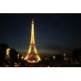 thumbnail image 1 of Wilcox "Paris France Eiffel Night" Glossy Poster, 1 of 2