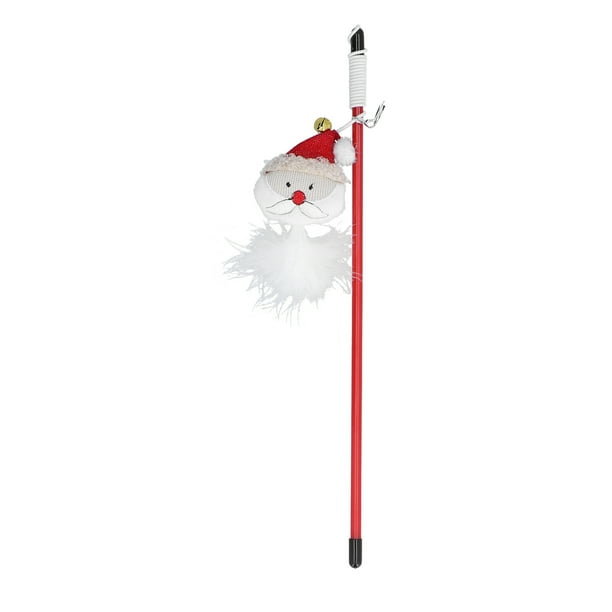 Palo divertido de plástico para gato, palo divertido para gato, juguete interactivo para gato, varita para gato, juguete creado magistralmente