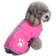 thumbnail image 1 of Abrigos para perros para clima frío, chaqueta de lana Reversible para perros, chaqueta impermeable para mascotas disponible en tamaño mediano Rojo Verde, 1 of 5