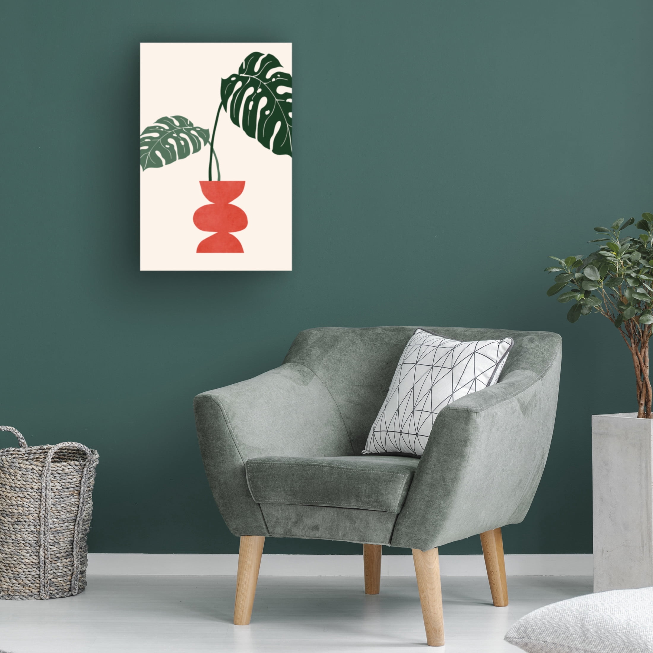 Trademark Fine Art Kubistika Sweet Days Are Blooming Canvas Wall Art