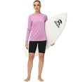 thumbnail image 4 of Weilanxin Women's UPF 50+ Sun Shirts Long Sleeve UV Protection Rash Guard Lightweight Quick Dry SPF Hiking Tops Outdoor Purple L, 4 of 8