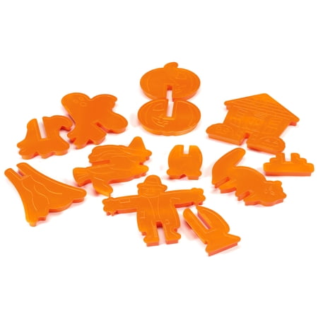 Nordic Ware 3D Seasonal Halloween Cookie Cutter, Set of 12