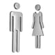 thumbnail image 4 of 4xMan & Woman Letrero de Calcomanías de licencia + Oro, 4 of 9