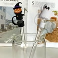 thumbnail image 5 of Halloween Straw Cover Cap For Cup,10 mm, Cute Ghost Halloween Straw Topper, Silicone Straw Covers, Dustproof Straw Tips, Lids Cup Accessories, 5 of 5