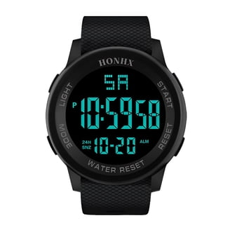 XZYYR Men Analog Digital Sport LED Wrist Watch Watch with 