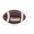 thumbnail image 2 of unbranded 6Ud De Rugby Multicolor Para Decorar Y Con Deportivo, 2 of 6