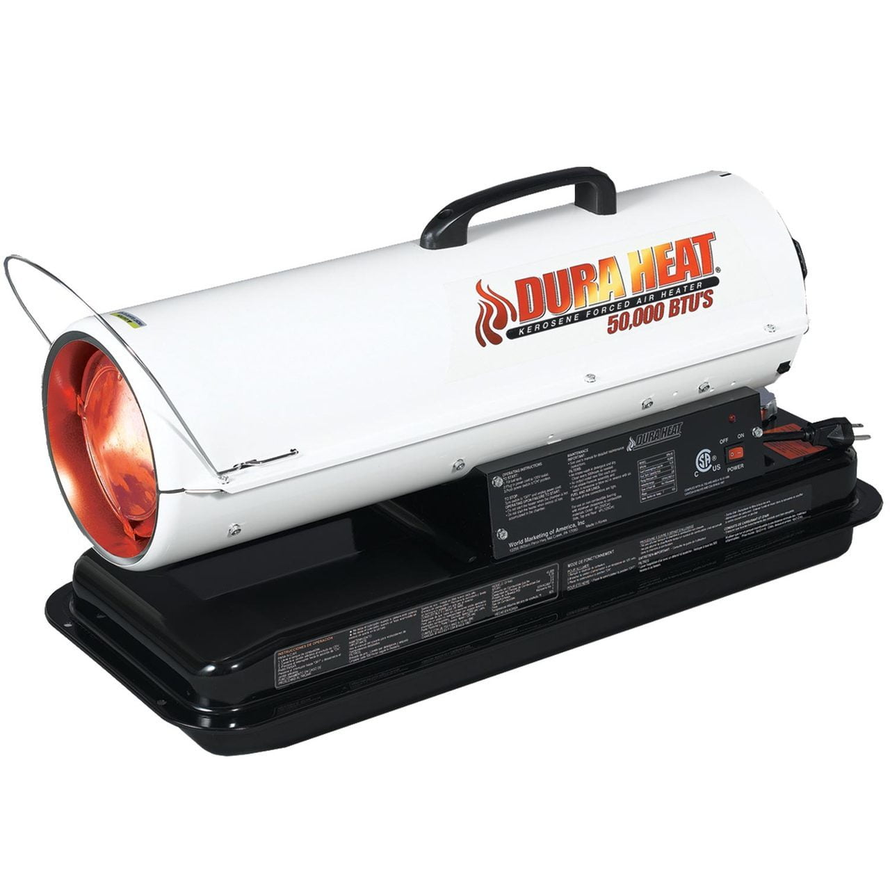Duraheat World Marketing 45,000BTU Kerosene Force Air Heater, DFA50
