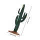 thumbnail image 2 of OHOIOLLA 2Ud Cactus Decorativo Artificial Verde Para Oficina Y Jardín Con Cuidado Fácil Y Acabado Natural, 2 of 8