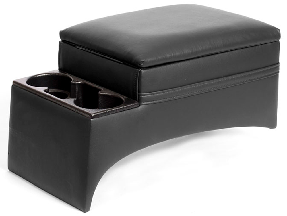 Texas Saddlebags Black Full Size Car & Truck Bench Seat Center Console