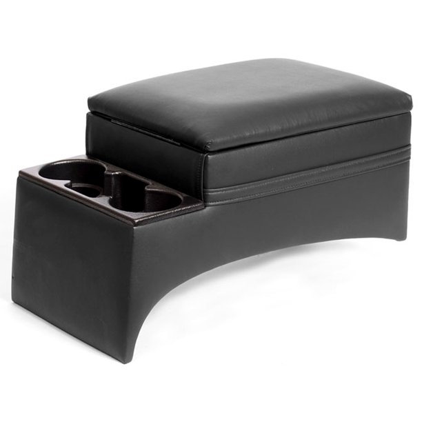 Texas Saddlebags Black Full Size Car & Truck Bench Seat Center Console