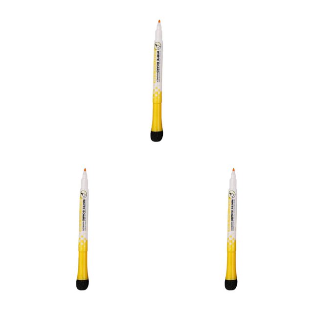 Seitruly Bolígrafo para pizarra blanca para estudiantes y niños, marcador borrable para sala de enseñanza, lápiz antimanchas, papelería de Type1 NO1