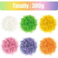 thumbnail image 4 of Easter Basket Shred Paper Easter Grass Shredded Paper Multicolor Easter Basket Grass Raffia Basket Shred Crinkle Paper Raffia Paper Shred for Baskets Egg Stuffers Spring Party Supplies, 6 Colors, 300g, 4 of 7