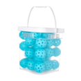 thumbnail image 1 of Bolas de Pickleball para exteriores, bolas de Pickleball con 40 agujeros, 36 paquetes de pepinillos Azul claro, 1 of 8