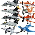 thumbnail image 2 of Disney-aviones Pixar Dusty Crophopper, Echo Bravo Fighter Skipper, modelo de avión de Metal, juguete para niño, regalo de Navidad, No.7, 2 of 4